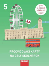 Procvičovací karty na celý školní rok 5 (Angličtina) - kniha z kategorie 2. stupeň
