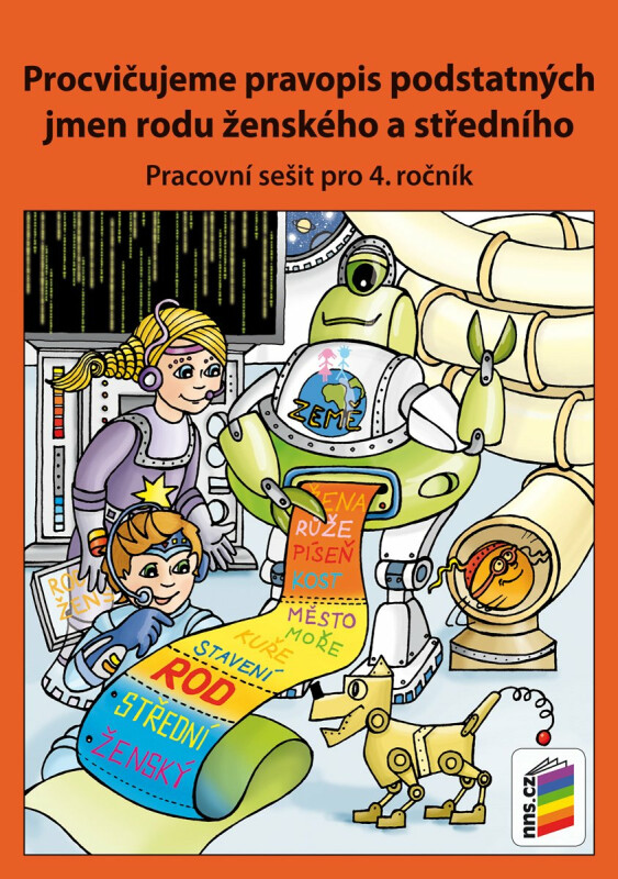 Procvičujeme pravopis podstatných jmen rodu ženského a středního (4-62)
