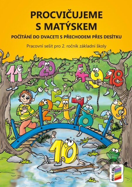 Procvičujeme s Matýskem – počítání do 20 s přechodem přes 10 - kniha z kategorie Naučné knihy