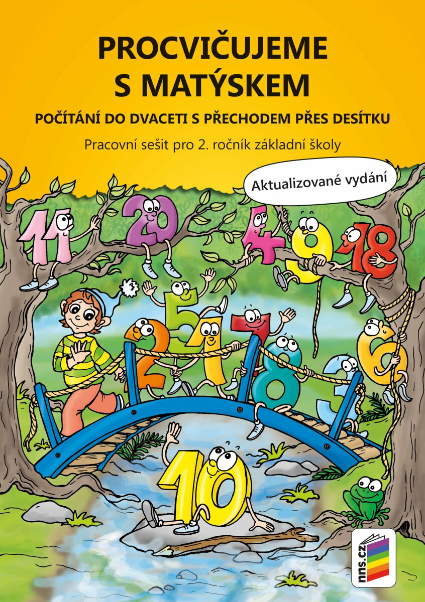Procvičujeme s Matýskem – počítání do 20 s přechodem přes 10 - kniha z kategorie Naučné knihy