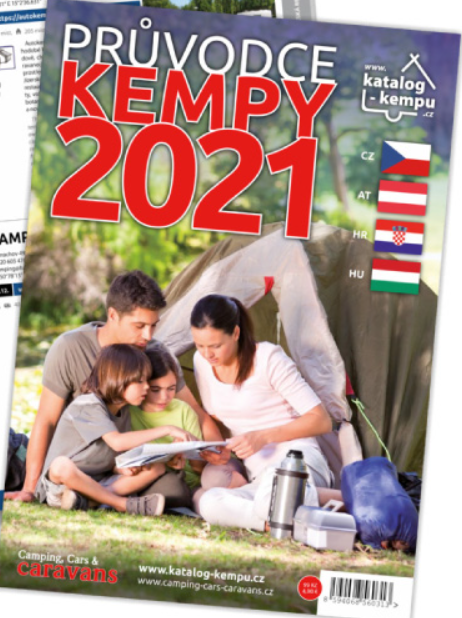 Průvodce kempy 2021 - kniha z kategorie Průvodci Evropou