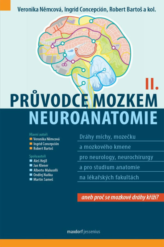 Průvodce mozkem - Neuroanatomie II. - kolektiv autorů, Bartoš Robert, Ingrid J. Concepción S., Veronika Němcová