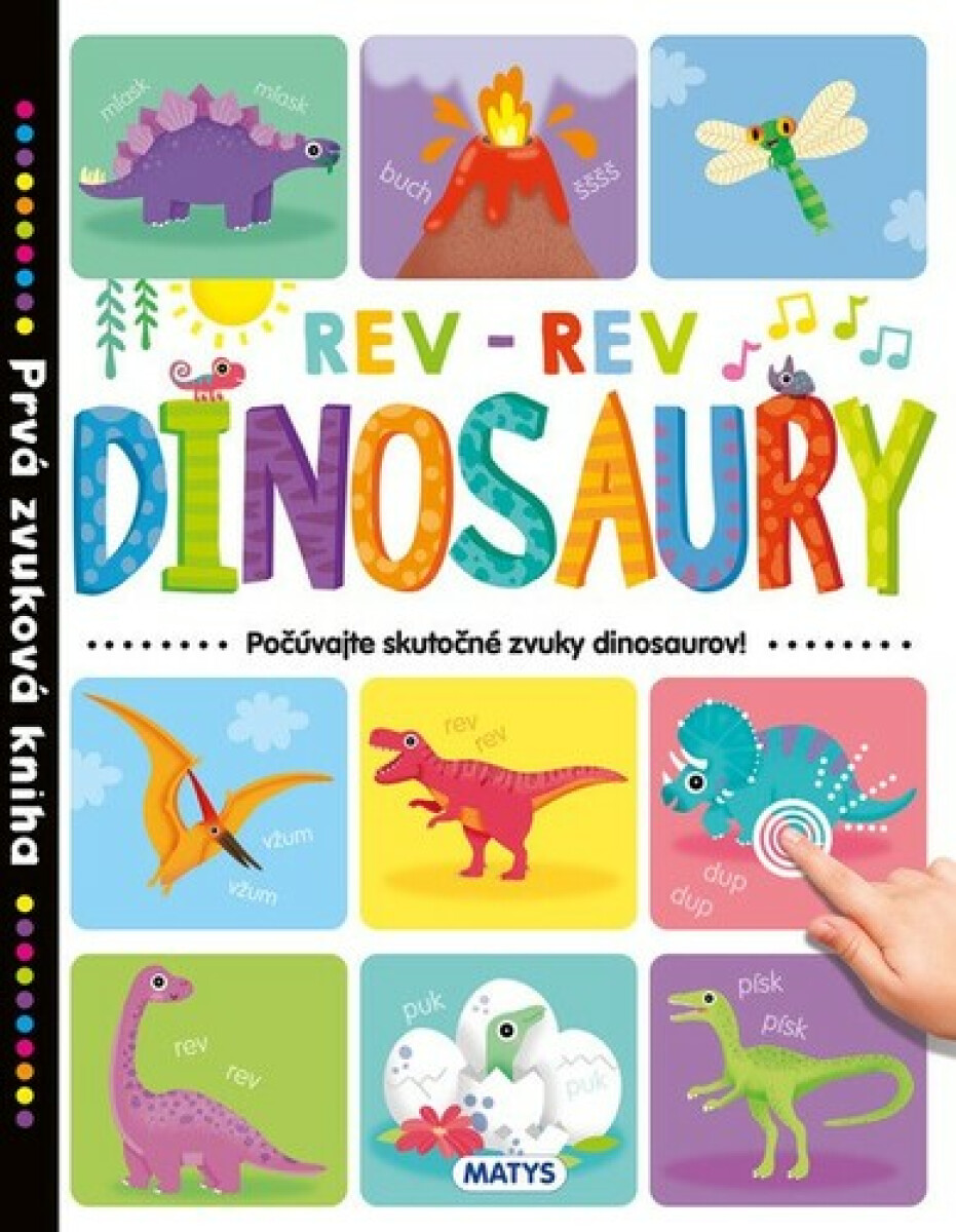 Prvá zvuková kniha: Dinosaury