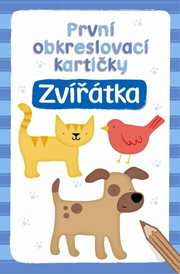 První obkreslovací kartičky – Zvířátka