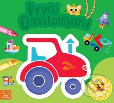 První omalovánky - Moje vozidla