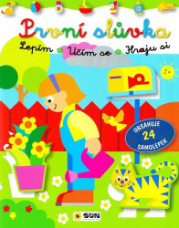 První slůvka (obsahuje 24 samolepek) - kniha z kategorie Pro děti