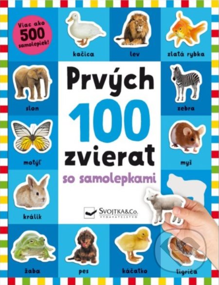 Prvých 100 zvierat so samolepkami