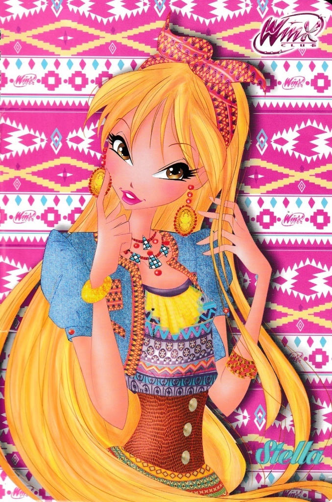 Psací sada Zápisník Winx Club + kuličkové pero