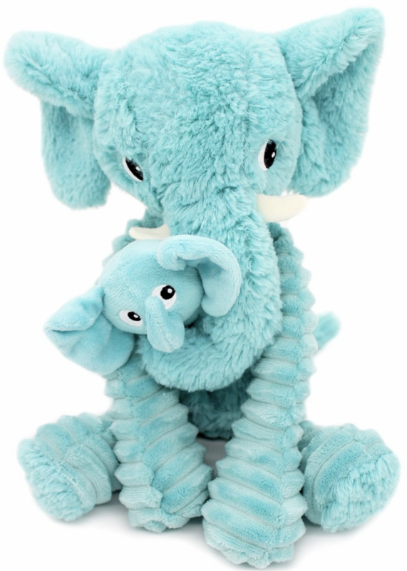 PTIPOTOS Plyšový slon Dimoitou modrý