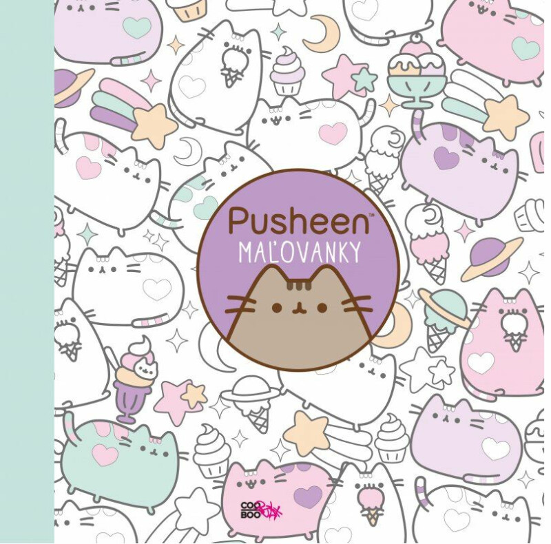 Pusheen maľovanky