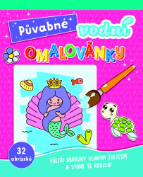 Půvabné vodní omalovánky - kniha z kategorie Omalovánky