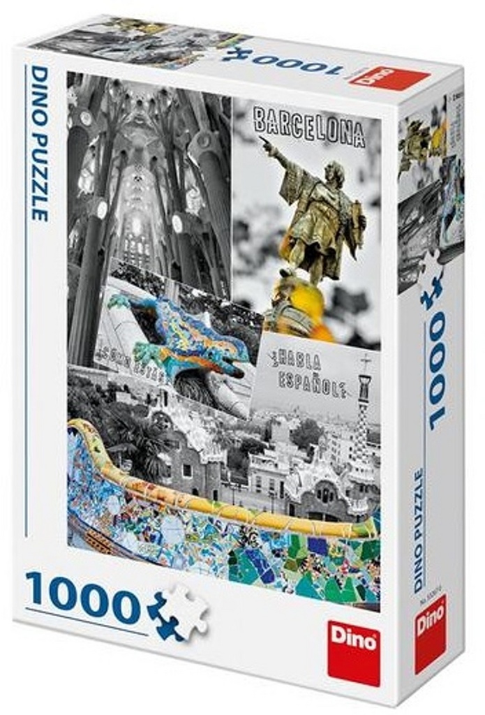 Puzzle 1000 Barcelona koláž