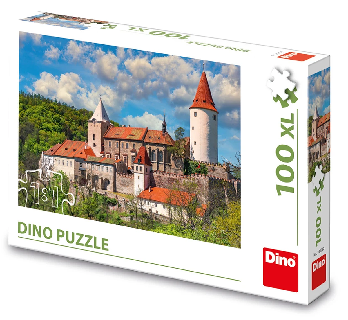Puzzle 100XL Hrad Křivoklát
