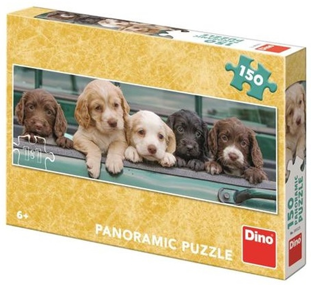 Puzzle 150 Štěňátka panoramic