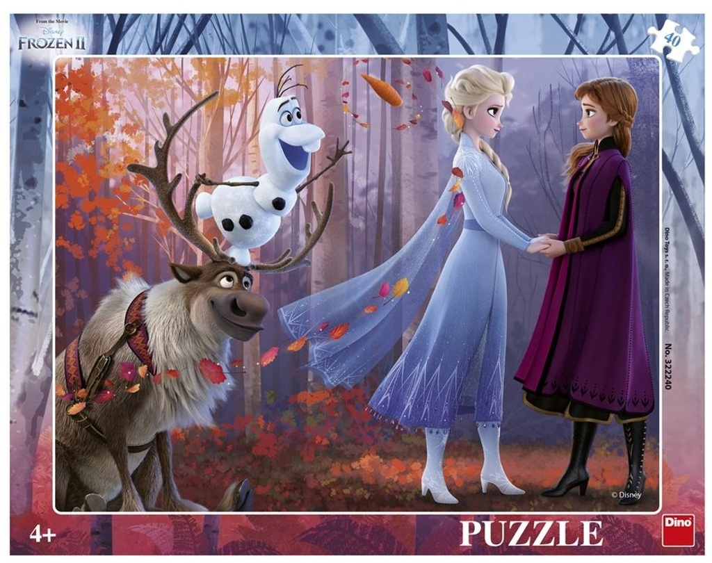 Puzzle 40 Frozen II deskové