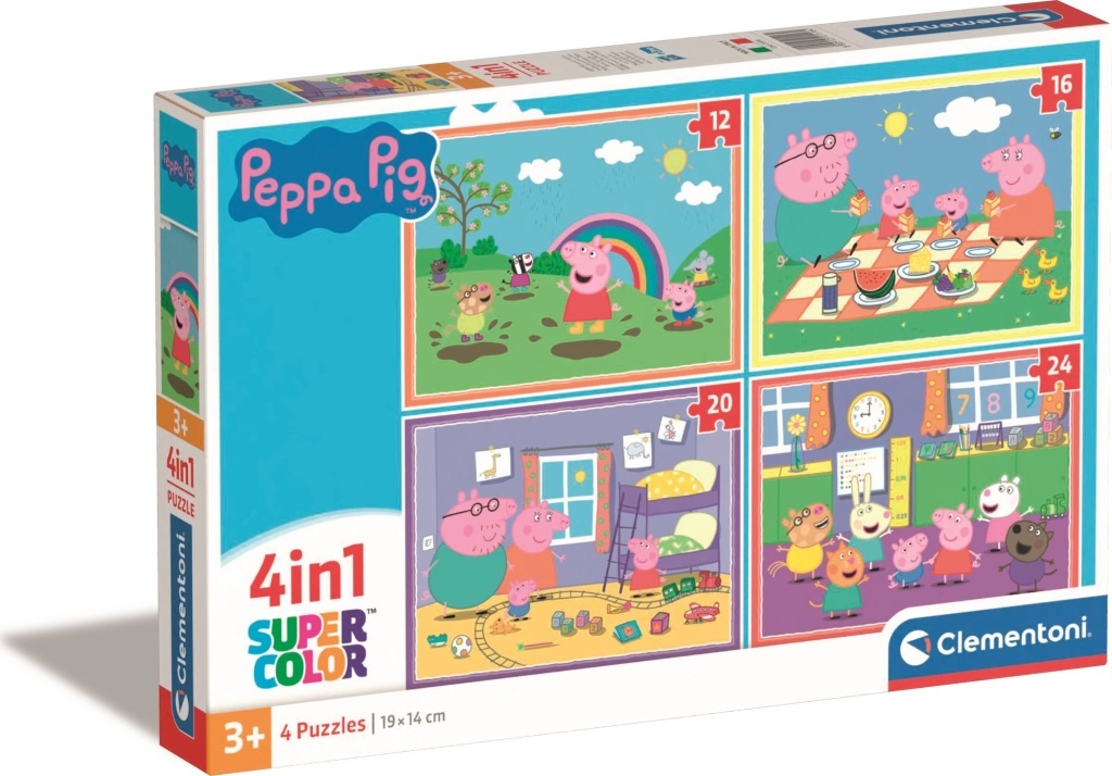 Puzzle 4in1 Peppa Pig