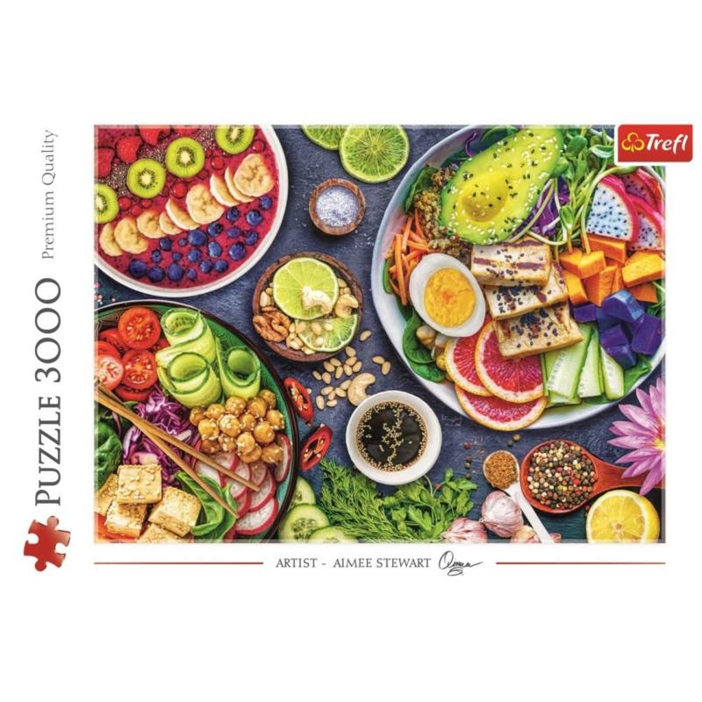 Puzzle Buddhovy misky 3000 dílků