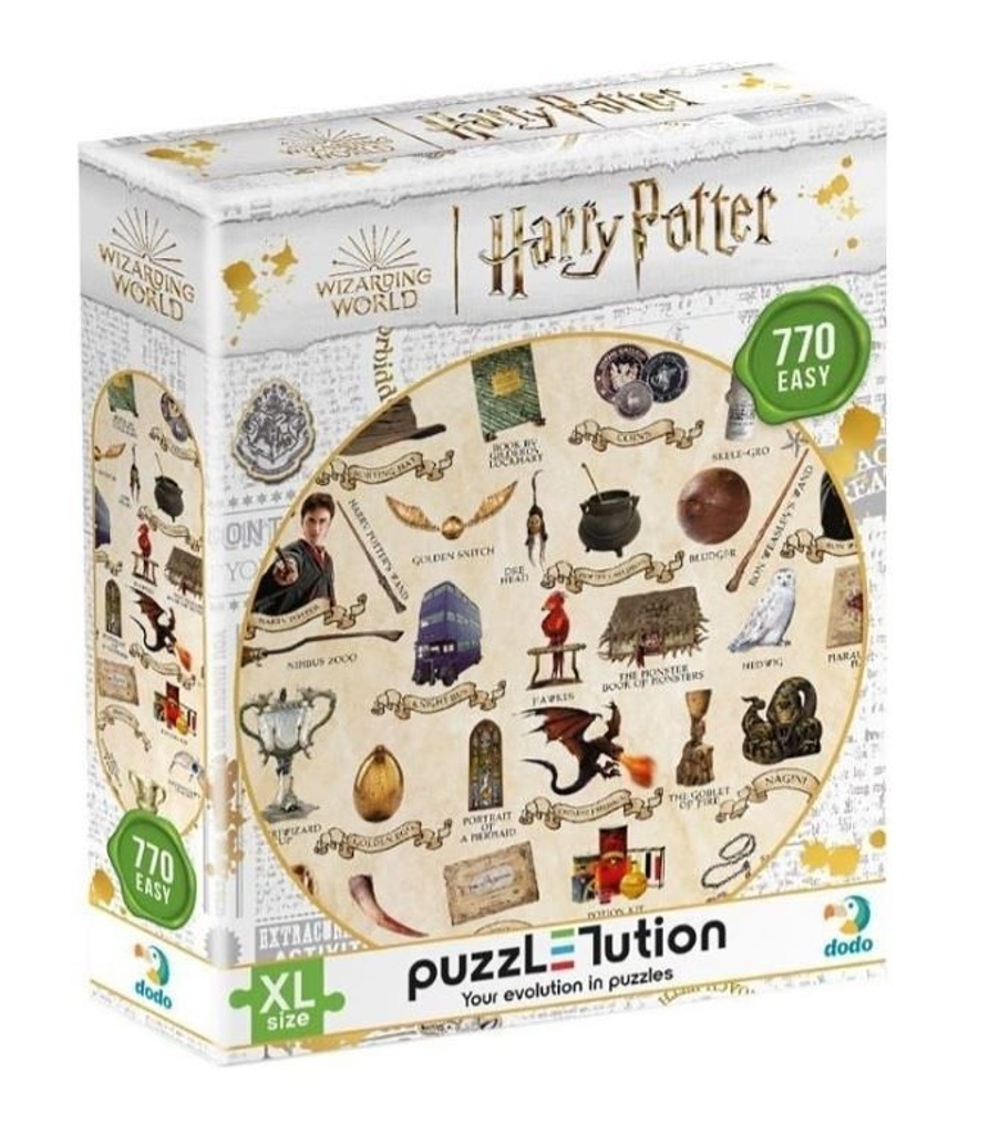 Puzzle Harry Potter Manuál pro kouzelníky 770 dílků