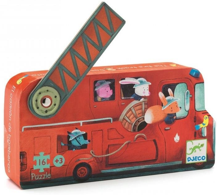 Puzzle Hasičské auto