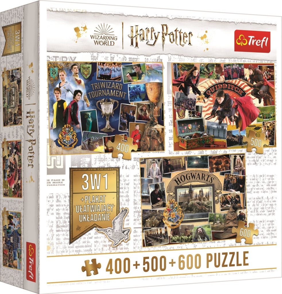 Puzzle HP Turnaj tří kouzelníků, Famfrpál a Bradavice