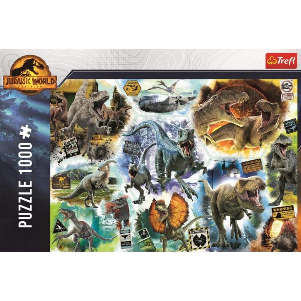 Puzzle Jurský svět Nadvláda 1000 dílků