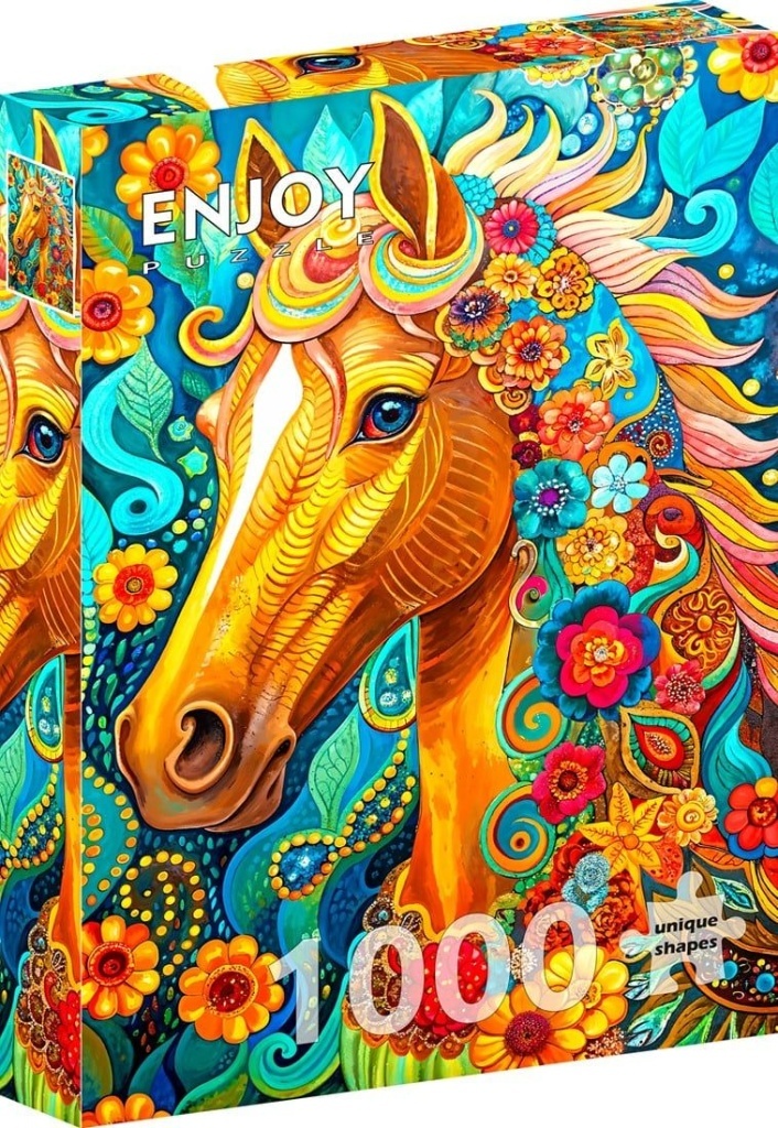 Puzzle Kvetoucí hříva 1000 dílků