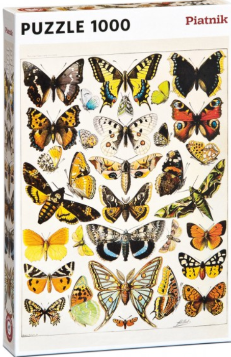 Puzzle Millot: Motýli a můry