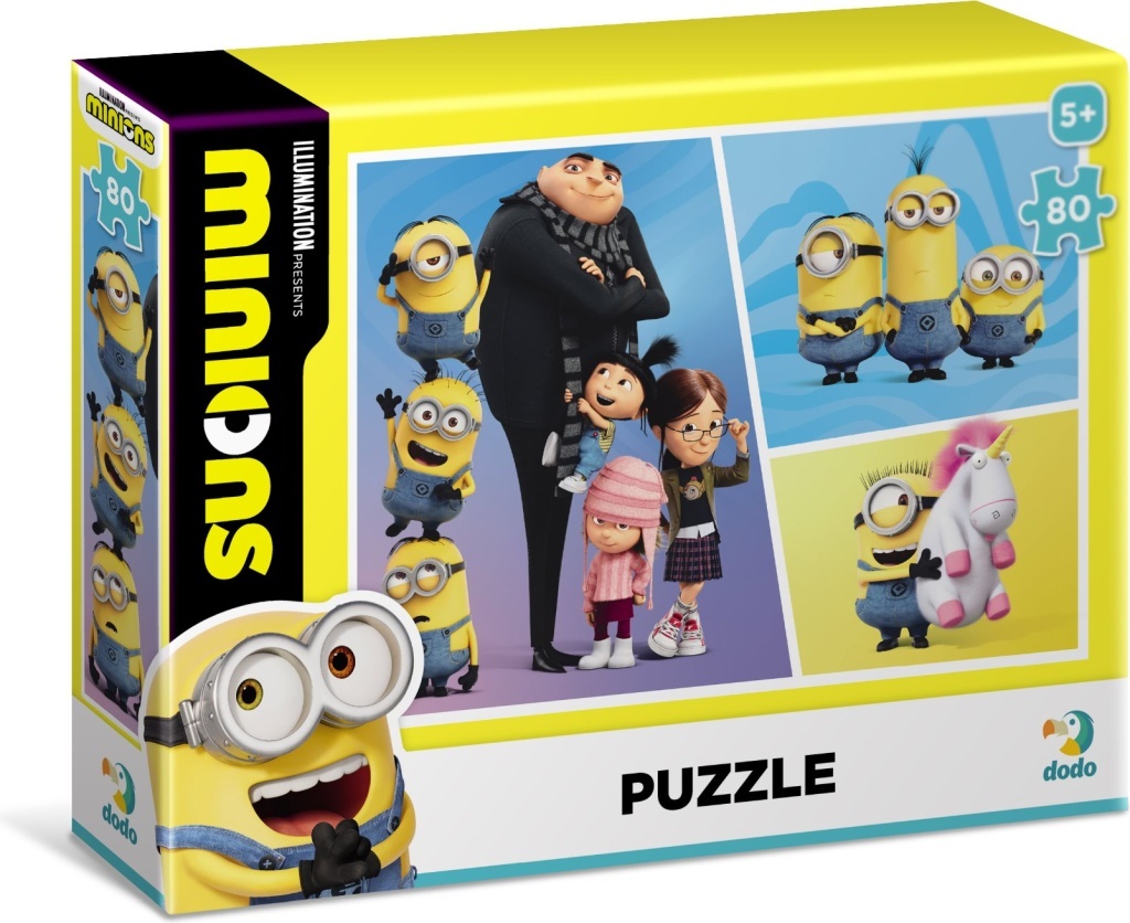 Puzzle Mimoni Tým 80 dílků