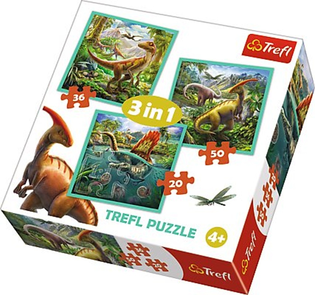 Puzzle Neobyčejný svět dinosaurů