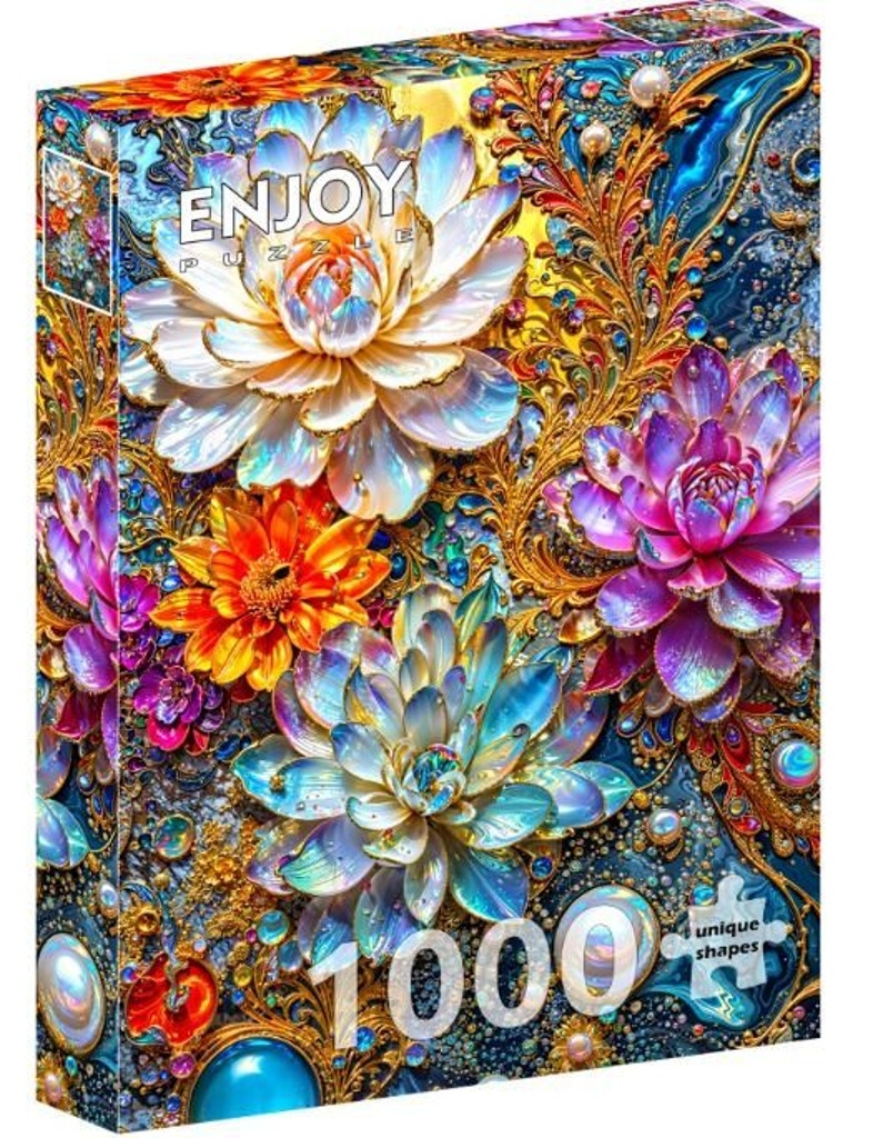 Puzzle Perleťové lekníny 1000 dílků