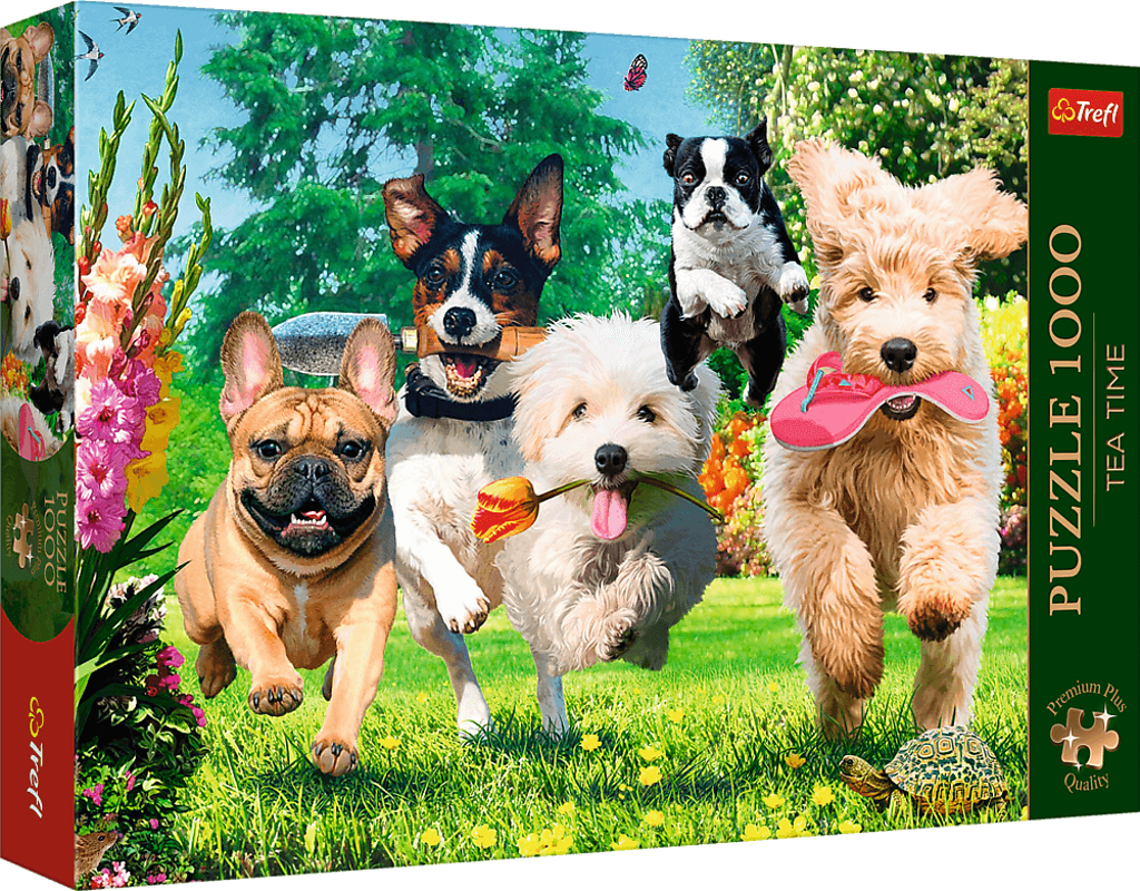 Puzzle Premium Plus Tea Time Potíže na obzoru (1000 dílků)