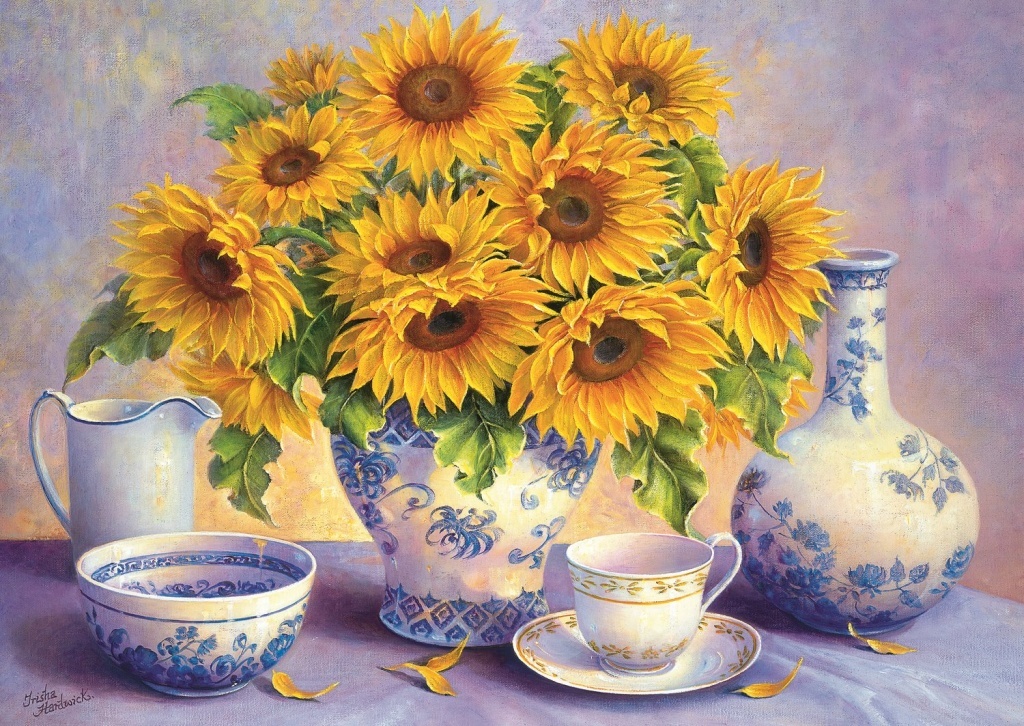 Puzzle Slunečnice 500 dílků