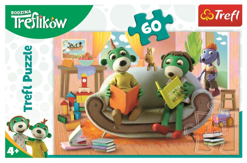 Puzzle Treflíci Společné čtení