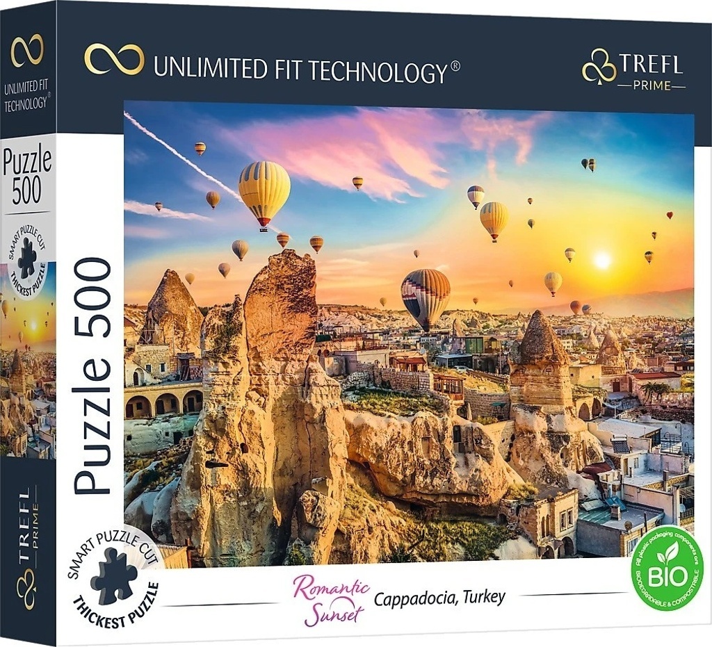 Puzzle UFT Romantic Sunset Kappadokie, Turecko