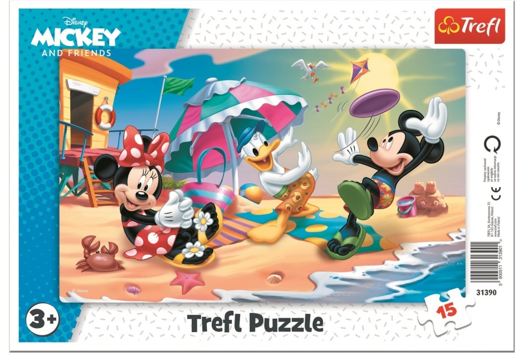 Puzzle Zábava na pláži