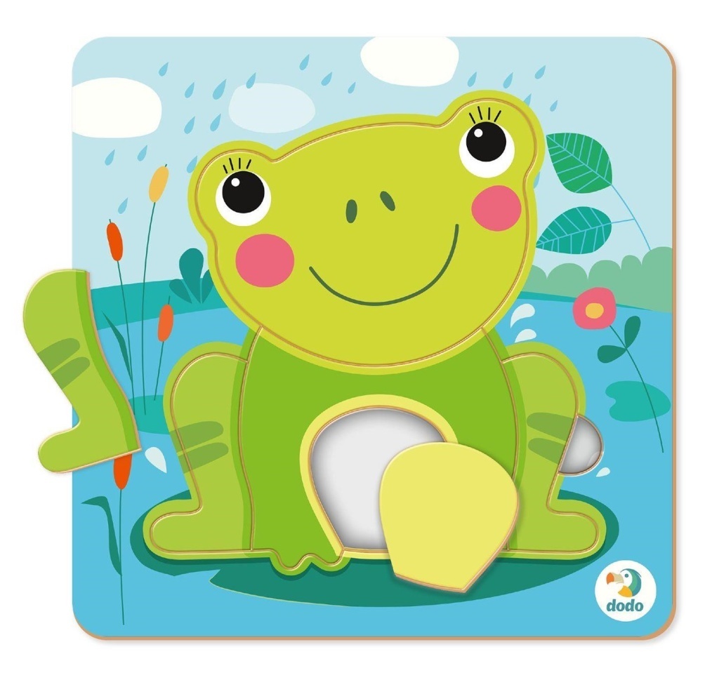 Puzzle Žabka 5 dílků