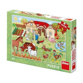 Puzzle Zvířátka na statku