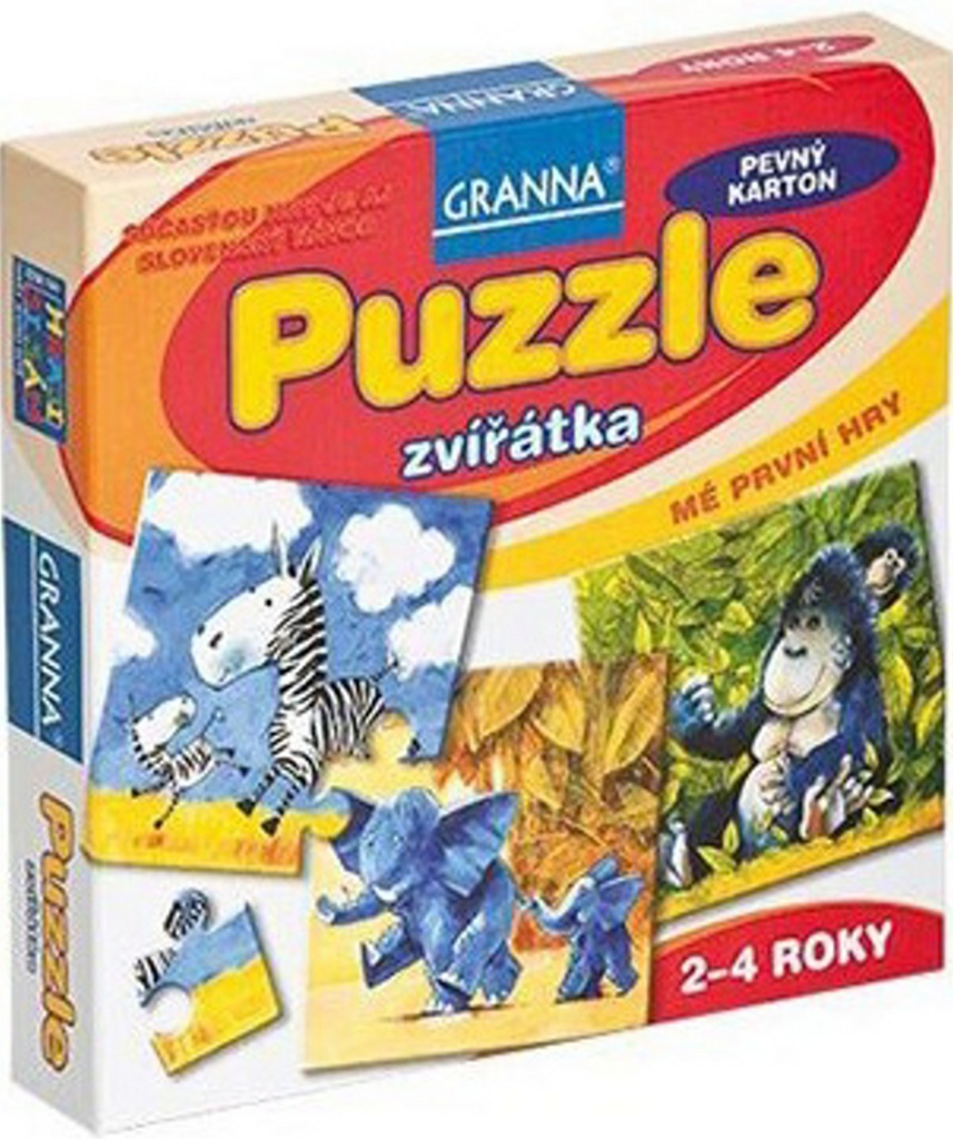 PUZZLE zvířátka