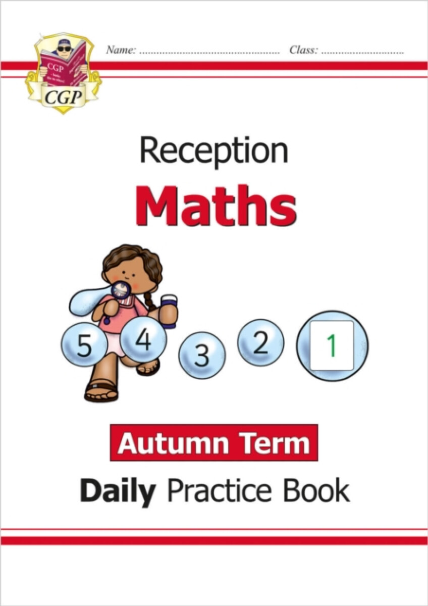 Reception Maths Daily Practice Book: Autumn Term