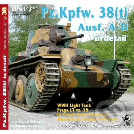 Red 38. Pz. Kpfw. 38(t) Ausf. A-D in detail