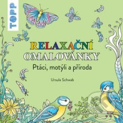 TOPP Relaxační omalovánky - Ptáci, motýli a příroda