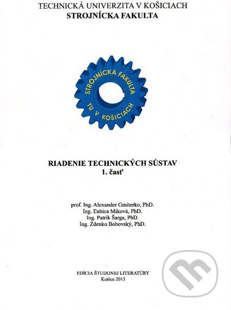Riadenie technických sústav (I. časť)