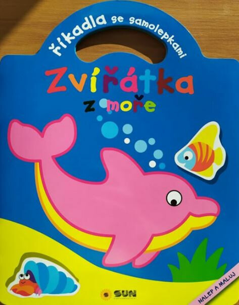 Říkadla se samolepkami - Zvířátka z moře