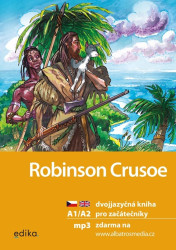Robinson Crusoe A1/A2 (dvojjazyčná kniha pro začátečníky) - kniha z kategorie Cizí jazyky