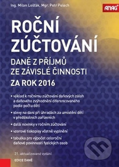 Roční zúčtování daně z příjmů ze závislé činnosti za rok 2016 - kniha z kategorie Daně
