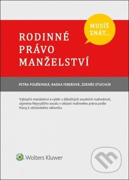 Rodinné právo Manželství (Musíš znát...)