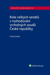 Role velkých senátů v rozhodování vrcholných soudů České republiky - kniha z kategorie Občanské právo