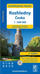 Rozhledny Česka 1:500 000
