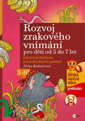 Rozvoj zrakového vnímání pro děti od 5 do 7 let (Jak krtek Barbora pomohl objevit poklad) - kniha z kategorie Úkoly pro děti