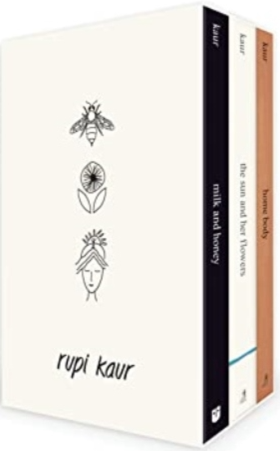 Rupi Kaur Trilogy Boxed Set: milk and honey, the sun and her flowers, and home body